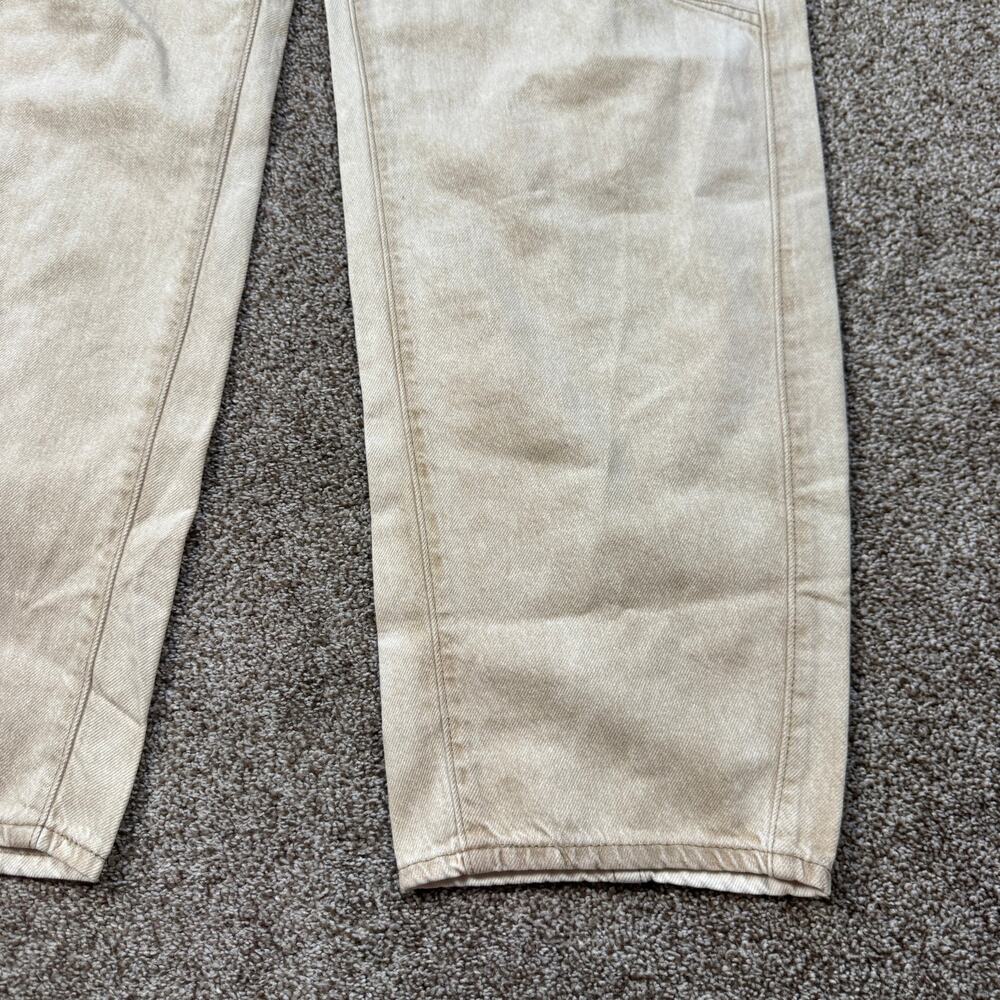 Levi's Cinch Barrel Women's High Rise jeans Size 27x31 Loose Cream Gorpcore - Picture 4 of 14